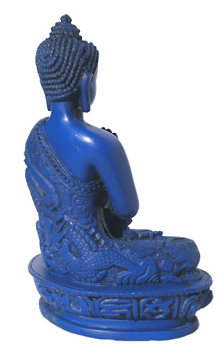 Blue Buddha Statue for home and alter RB-157L
